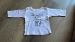 Shirt Grote zus maat 80, Ophalen of Verzenden, Zo goed als nieuw, Meisje, Shirtje of Longsleeve