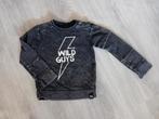 Zwarte trui wild guys | z8 | maat 80, Kinderen en Baby's, Babykleding | Maat 80, Truitje of Vestje, Z8, Ophalen of Verzenden, Zo goed als nieuw