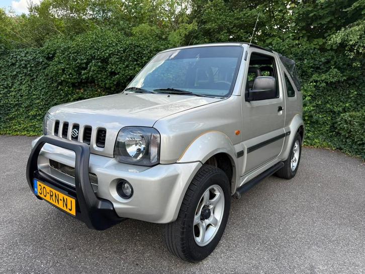 Suzuki Jimny 1.3 JLX Cabrio 4x4 4WD NIEUWE APK!, Auto's, Suzuki, Bedrijf, Te koop, Jimny, 4x4, ABS, Airbags, Centrale vergrendeling