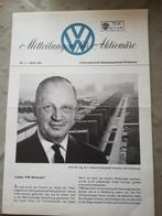 VW Volkswagen oldtimer 1961 document, Boeken, Auto's | Folders en Tijdschriften, Gelezen, Volkswagen, Verzenden