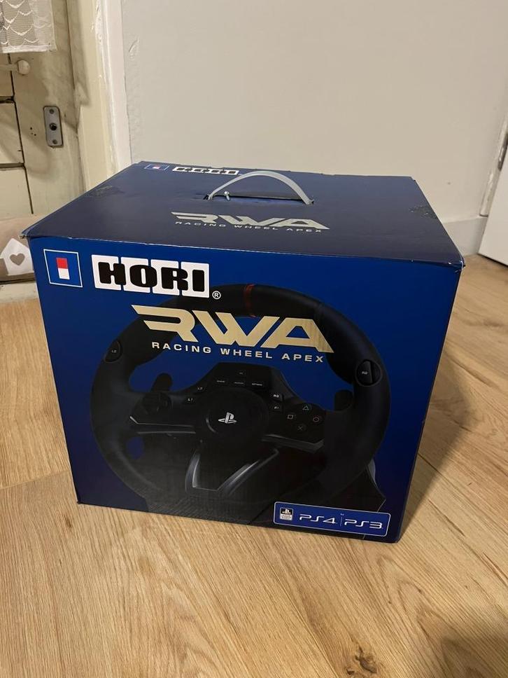 Hori Racing Wheel Apex racestuur, Spelcomputers en Games, Spelcomputers | Sony PlayStation Consoles | Accessoires, Gebruikt, PlayStation 3