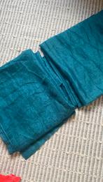 Blue gordijnen, Ophalen of Verzenden, Zo goed als nieuw, Blauw, Tafelkleed of Tafelzeil