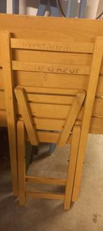 Bistro set / hout / Cote d Azur, Ophalen, Zo goed als nieuw, Hout