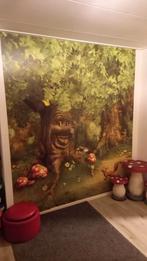 Sprookjesboom Efteling behang - Reuze poster, 125 cm of meer, Ophalen of Verzenden, Zo goed als nieuw, Foto of Poster