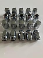 Dichte wielmoeren verchroomd 1/2 UNFx34 SW19, Ophalen of Verzenden, Nieuw