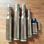 Koperen Kogelhulzen 5 stuks, Verzamelen, Ophalen of Verzenden, Overige soorten, Overige gebieden, Hulzen of Bodemvondsten