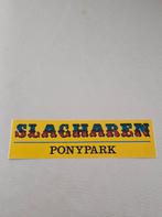 1063 Slagharen PonyPark Sticker, Verzamelen, Ophalen of Verzenden, Gebruikt