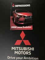 T E A B:11 verschillende Mitsubishi Lancer Evolution folders, Ophalen, Zo goed als nieuw, Mitsubishi