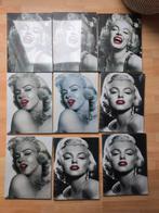 Marilyn Monroe Canvas - 9 Stuks - Nieuw!, Minder dan 50 cm, Nieuw, Ophalen of Verzenden, Foto of Poster