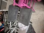 ribstof, Huis en Inrichting, Stoelen, Ophalen, Gebruikt, Grijs, Vijf, Zes of meer stoelen