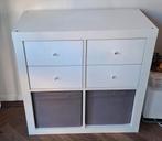 Ikea Kastje met Lades + 2 Grijze Stoffen Bakken, Huis en Inrichting, Kasten | Kledingkasten, Overige materialen, Minder dan 50 cm