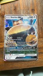 Snorlax GX grote kaart, Hobby en Vrije tijd, Verzamelkaartspellen | Pokémon, Nieuw, Ophalen of Verzenden, Losse kaart