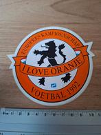 Sticker oranje EK 92, Verzamelen, Ophalen of Verzenden, Zo goed als nieuw, Sport