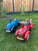 Nieuwstaat metalen loopauto’s brandweer en blur motio, Kinderen en Baby's, Speelgoed | Buiten | Voertuigen en Loopfietsen, Ophalen of Verzenden