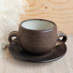 Zaalberg Hollebol sauskom met schotel, Ophalen of Verzenden