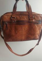 Leren tas, Computers en Software, Laptoptassen, Ophalen, Gebruikt, Aktetas
