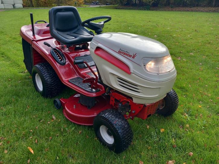 Gutbrod GLX 105 RHL hydrostaat zitmaaier, Tuin en Terras, Zitmaaiers, Gebruikt, 90 tot 120 cm, Opvangzak, Ophalen
