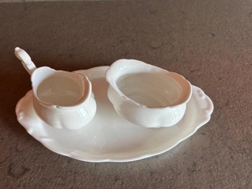 Royal Albert Gossamer Roomstel, Huis en Inrichting, Keuken | Servies, Zo goed als nieuw, Kop(pen) en/of Schotel(s), Overige stijlen
