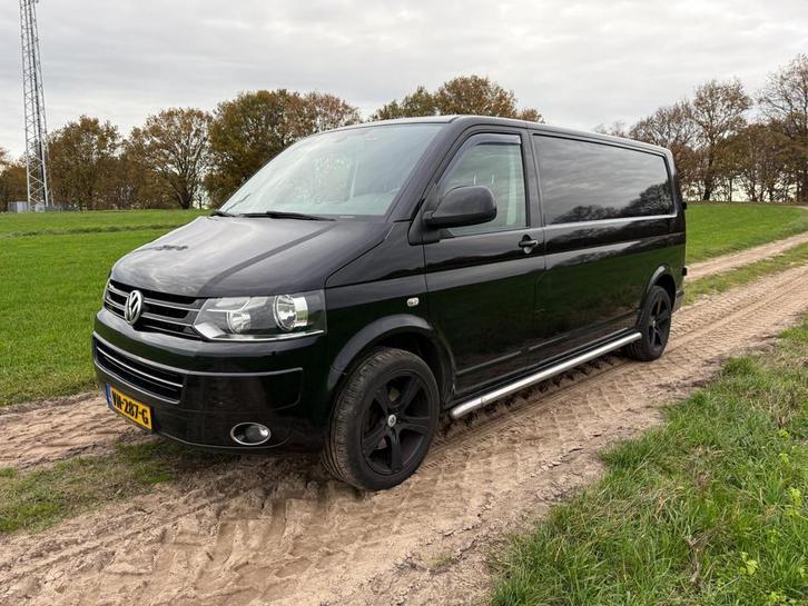 Volkswagen Transporter 2.0 TDI L2H1 DC automaat L2H1 netjes, Auto's, Bestelauto's, Bedrijf, Te koop, ABS, Airbags, Airconditioning