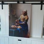 Melkmeisje op canvas, Ophalen, Zo goed als nieuw, Schilderij, 75 cm of meer