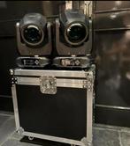 150 watt led beam movingheads + flightcase, Ophalen of Verzenden, Nieuw, Licht, Kleur