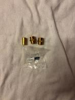 Gouden fittingen en pluggen, Overige materialen, Nieuw, Ophalen of Verzenden, 17 tot 18