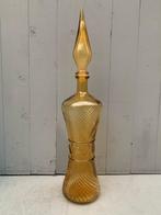 Glazen Empoli fles karaf vaas Italië vintage, Antiek en Kunst, Antiek | Glas en Kristal, Ophalen