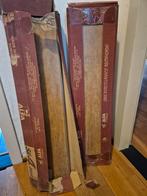 Restant Italiaanse vloertegels houtnerf, Ophalen, 30 cm of meer, Steen of Klei, 50 tot 150 cm