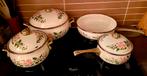 Vintage emaille pannenset, Huis en Inrichting, Keuken | Potten en Pannen, Ophalen, Pannenset