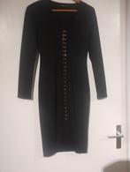 Elegante zwarte jurk Eight Paris, Kleding | Dames, Zwart, Ophalen of Verzenden, Zo goed als nieuw, Knielengte