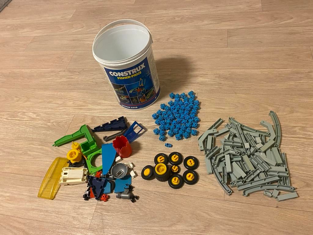 Vintage Construx Fisher-Price Bouwset, Ophalen of Verzenden, Gebruikt, Overige merken