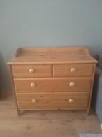 Houten commode - gratis af te halen in Wageningen, Kinderen en Baby's, Gebruikt, 75 tot 100 cm, Commode, Ophalen