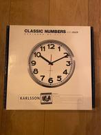 Karlsson Classic Numbers Wandklok, Ophalen of Verzenden, Nieuw, Analoog, Wandklok