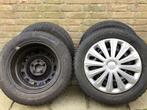 Autobanden + stalen velg: Continental 175/65 R14 winterband, Auto-onderdelen, Banden en Velgen, Ophalen, 14 inch, Gebruikt, 175 mm