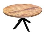 Eettafel mango diameter van 100 cm tot 150 cm spot prijs, Huis en Inrichting, Kasten | Ladekasten, Nieuw, 1 of 2 laden, Minder dan 100 cm