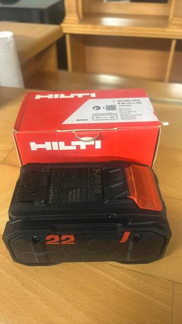 1x nieuwe HILTI ACCU  B22-110 LI-ION beschikbaar voor biedingen