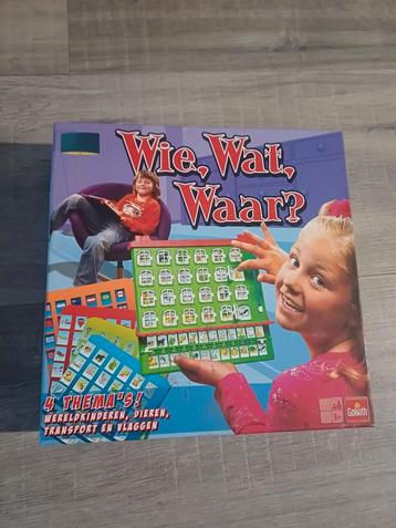 Spel Wie, Wat, Waar? beschikbaar voor biedingen