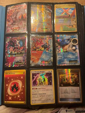 Grote Pokémon collectie/verzameling + map (188 hits) beschikbaar voor biedingen