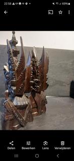 Balinees Houtsnijwerk - Dubbele Figuur, Antiek en Kunst, Kunst | Beelden en Houtsnijwerken, Ophalen