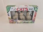 Vintage poezen kinderzeepjes Cats soap, Ophalen of Verzenden, Gebruikt