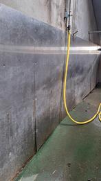Rvs platen voor wandbekleding bv in een melkstal, Dieren en Toebehoren, Stalling en Weidegang