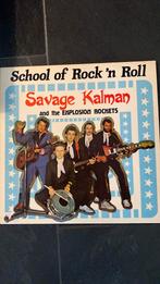 Savage Kalman And The ER ‎– School Of Rock 'N Roll, Ophalen of Verzenden, Gebruikt, 12 inch, Rock-'n-Roll