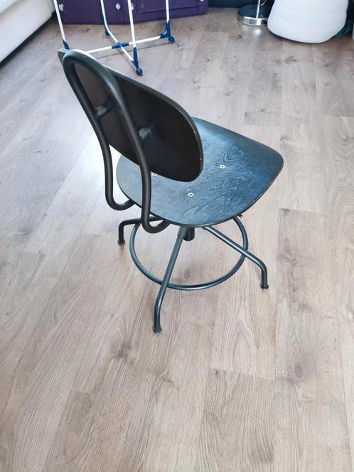 Zwarte Kinder Bureaustoel, Huis en Inrichting, Bureaustoelen, Gebruikt, Bureaukruk, Zwart, Ophalen