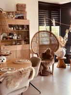 Bohemian Ibiza rieten STOEL, Huis en Inrichting, Stoelen, Ophalen, Zo goed als nieuw, Bruin, Eén