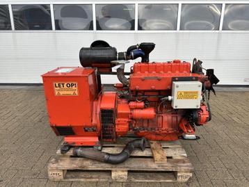Sisu Valmet Stamford 42.5 kVA generatorset (bj 2002) beschikbaar voor biedingen