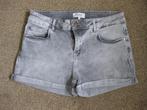 Korte broek jeans short grijs L Anti Blue, Maat 38/40 (M), Anti Blue, Kort, Ophalen of Verzenden