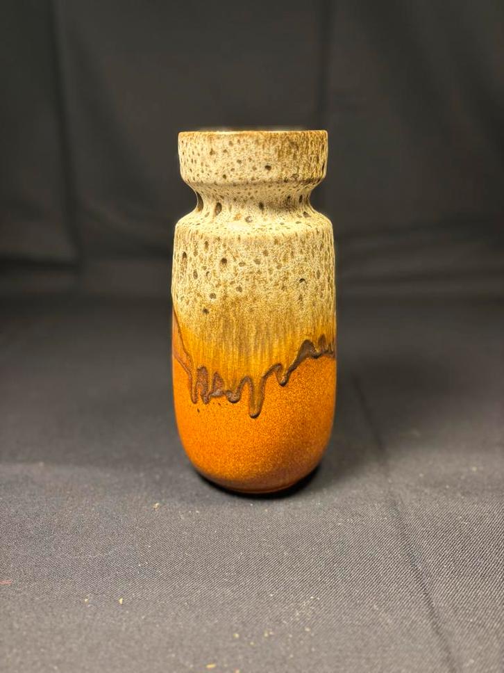 Vintage Scheurich Vaas 242-22 W. Germany, Antiek en Kunst, Antiek | Vazen, Ophalen of Verzenden