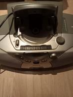 Philips AZ1008 soundbox cd cassette radio, Verzenden, Gebruikt, Met cd-speler
