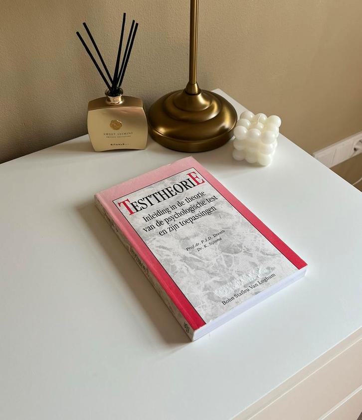 Testtheorie - P.J.D. Drenth, Boeken, Psychologie, Gelezen, Ophalen of Verzenden