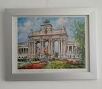 Kopie L' Arc du Triomph Brussel, Jacques Chardon, 10 euro, Antiek en Kunst, Kunst | Schilderijen | Klassiek, Ophalen